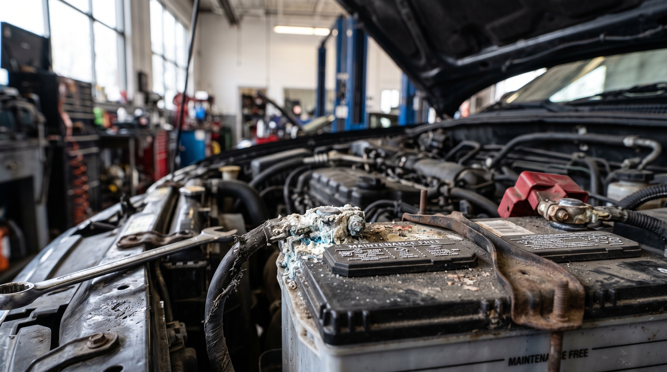 Corroded battery terminals silently drain your car — fix them with ...
