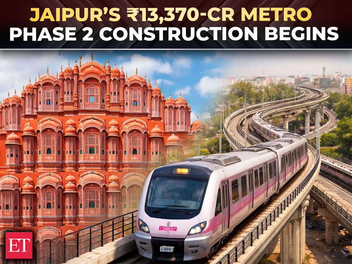 Jaipur Metro phase 2 begins: 41-km corridor to transform city’s ...