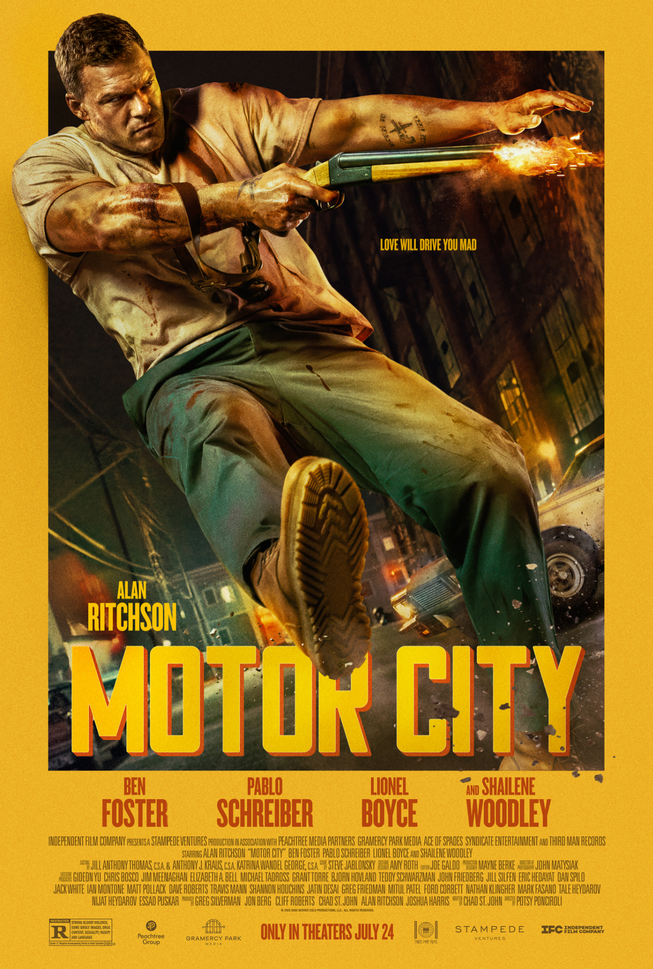 'Motor City' opens in theaters on July 24th.