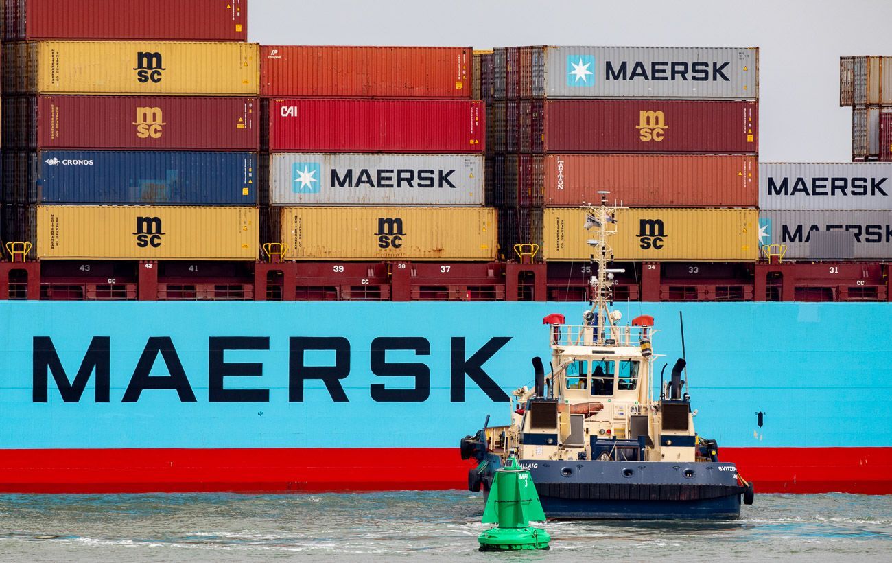 Shipping giant Maersk suspends operations at Ukrainian port after Russian strikes