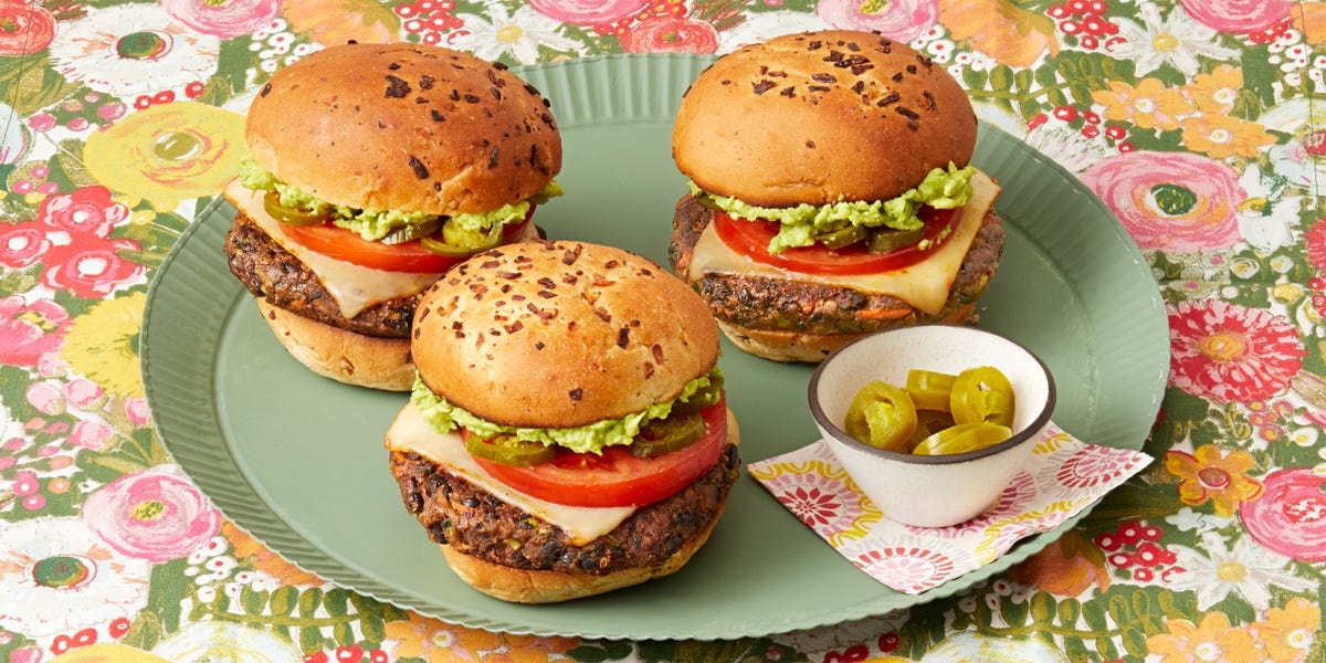 Ree Drummond's chipotle black bean veggie burgers are smoky, cheesy, and so satisfying