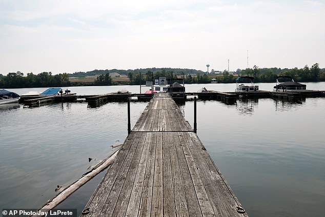 The horror unfolded as the family went fishing in the Scioto River with three more adults