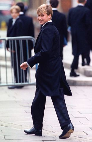 Prince William On His First Day At Eton