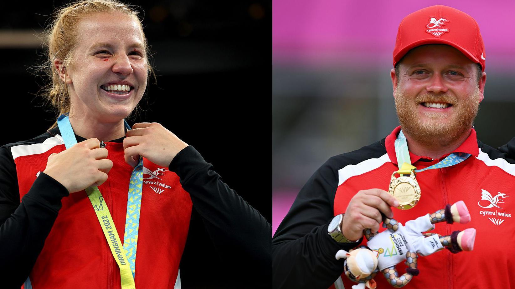 Eccles and Salmon given Team Wales honour in Glasgow
