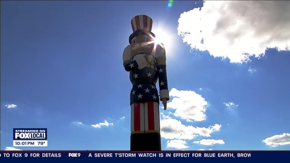 Watch: Minnesota town's 65-foot nutcracker might be world's largest