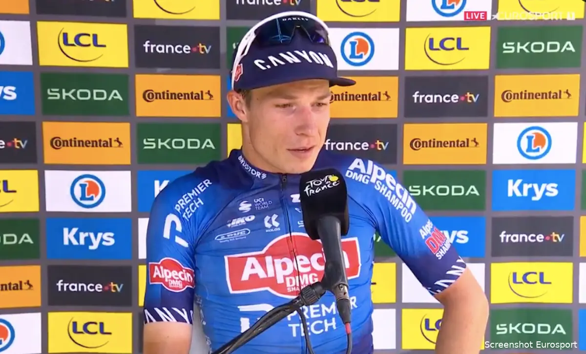 Philipsen overcome with emotion after brilliant Tour de France win: 'Cost me a few years of my life'