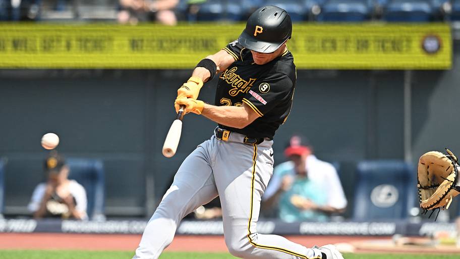 Pittsburgh Pirates left fielder Jake Mangum