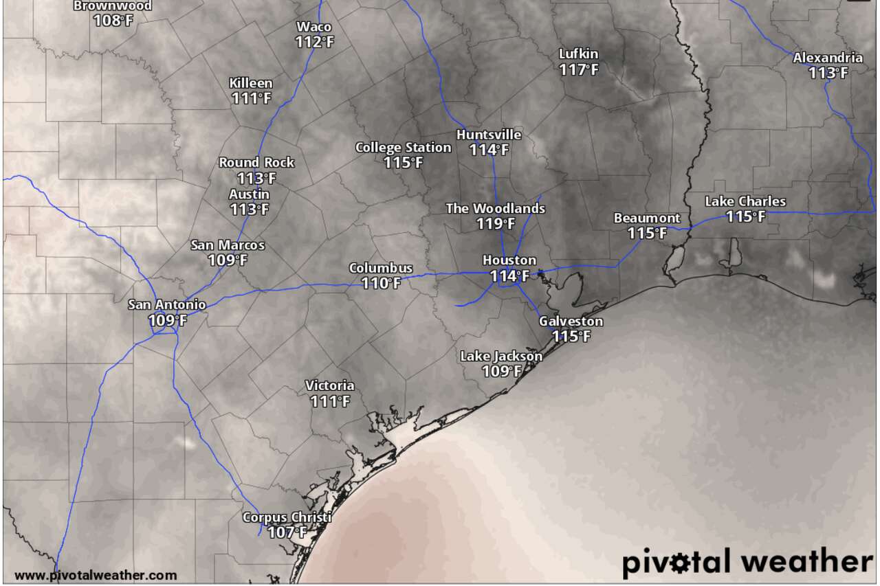 San Antonio temps to hit 100 Wednesday. Could Tropical Storm Bertha affect South Texas?