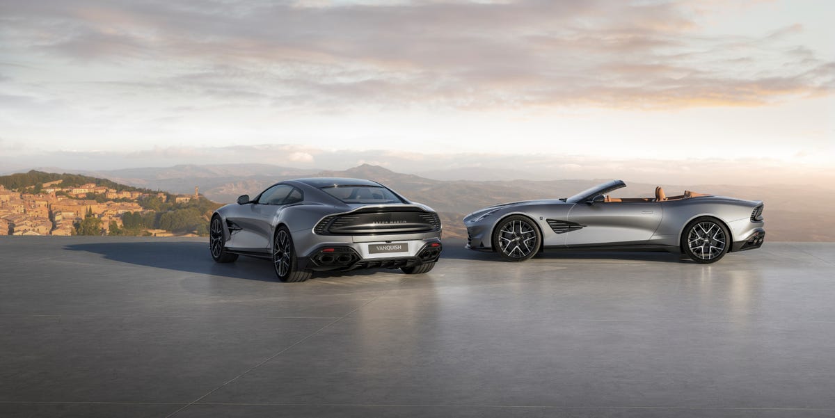 Aston Martin reveals the Vanquish 25 ahead of Pebble
