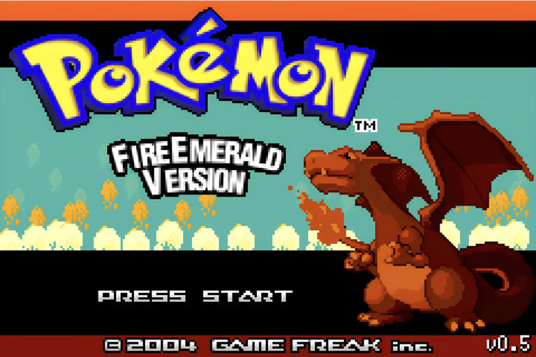 FireEmerald GBA ROM hack merges Kanto and Hoenn into one continuous ...