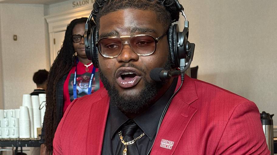 Oklahoma Sooners Eddy Pierre-Louis SEC Media Day
