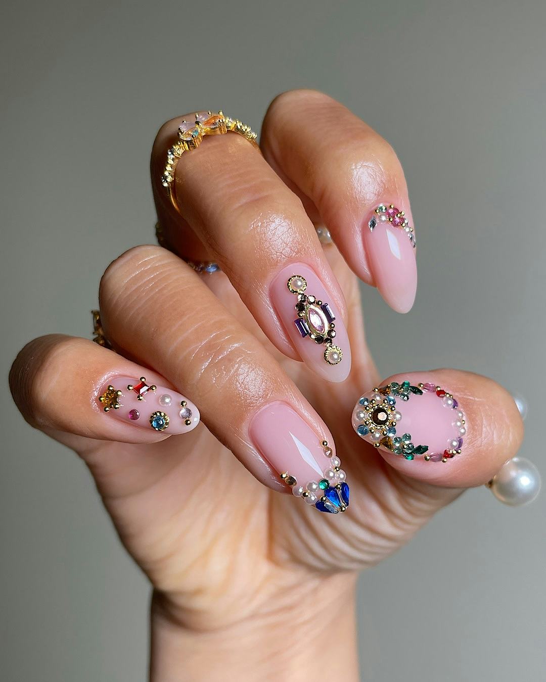 Baroque Nails Are This Summer's Most Luxurious Manicure Trend