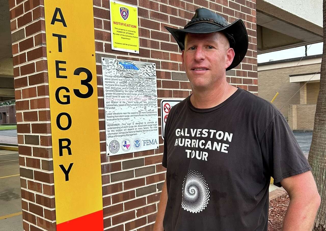 Galveston's Hurricane Hal vows to stamp out 'severe storm anxiety'