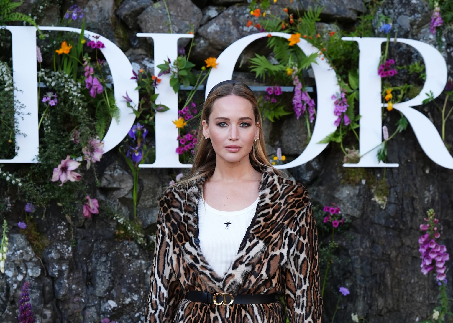 Celebrities like Jennifer Lawrence were at the Dior Cruise 2025 show at Drummond Castle in June 2024
