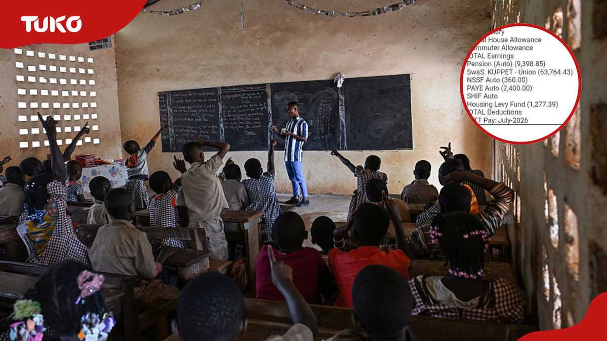 Kenyan TSC teacher stirs reactions after sharing July 2026 payslip with ...
