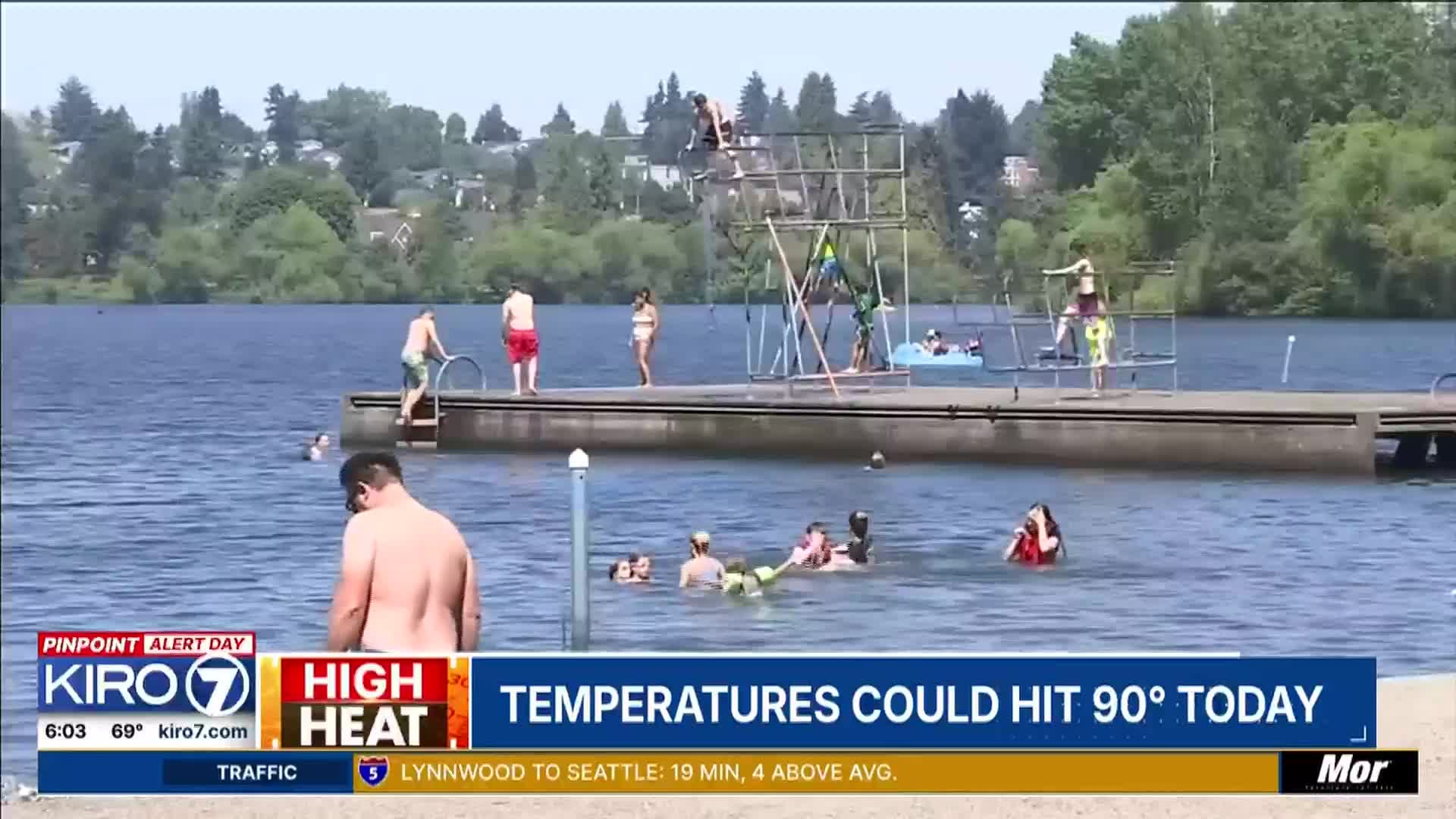 Pinpoint Alert Day: Peak heat of the year for many, Red Flag Warning in effect