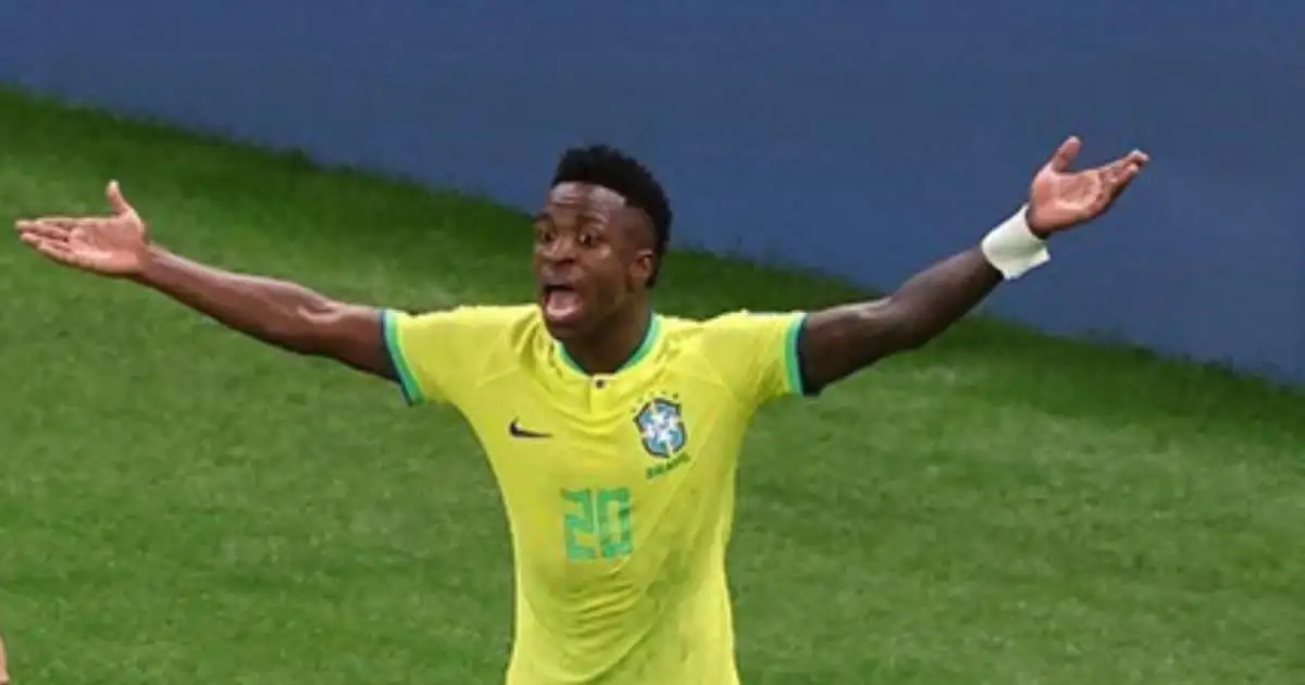 Vinicius Jr. debuted a dramatically different look after chin surgery and fans could barely recognize him in new photos