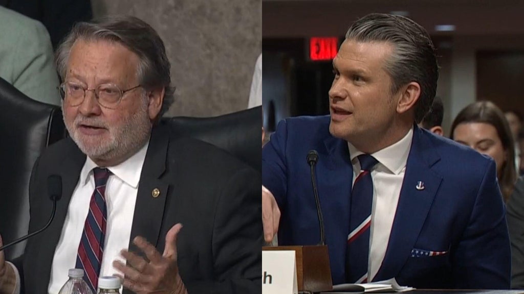 Sen. Gary Peters tells Hegseth, "You are the failure," blaming him for lack of Iran war strategy