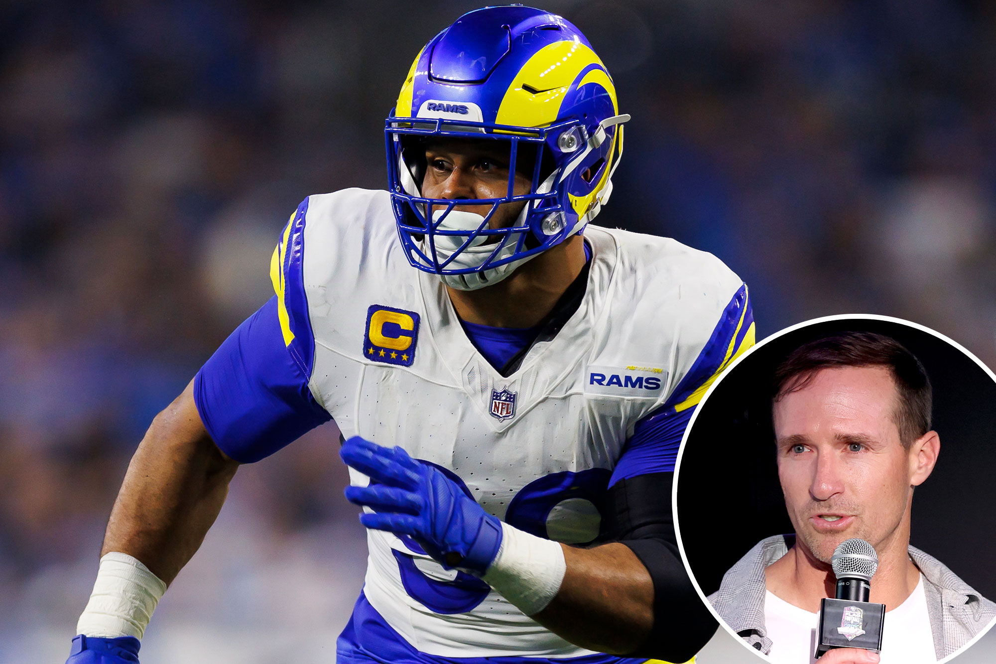 Why Drew Brees believes there is 'absolutely' a real chance Aaron Donald returns to Rams