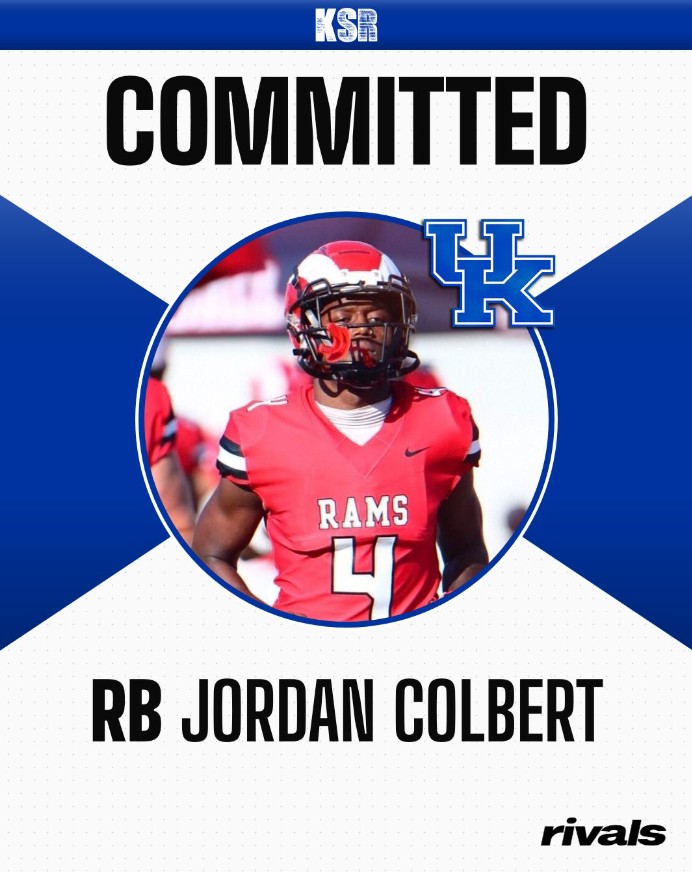 RB Jordan Colbert joins Kentucky before the 2026 season