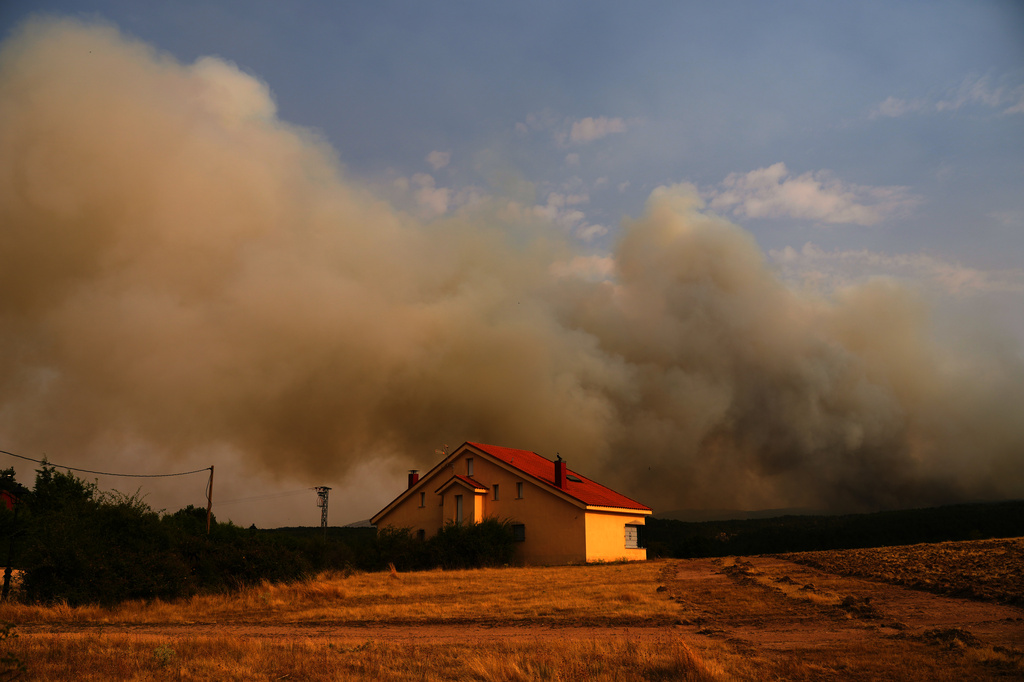Spain Europe Wildfires