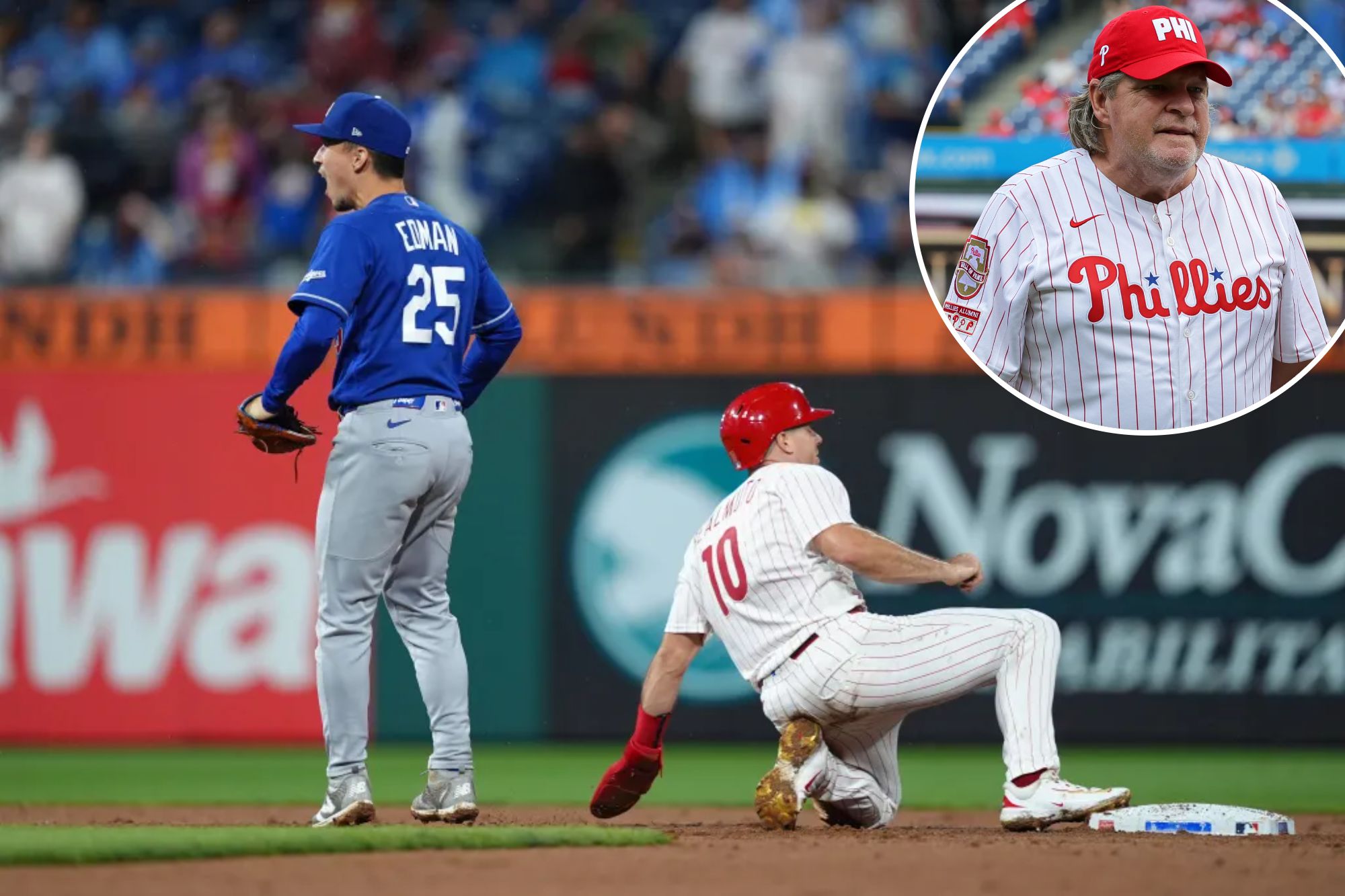 Phillies broadcasters groan in pain watching terrible baserunning blunder in crushing loss: 'Oh no'