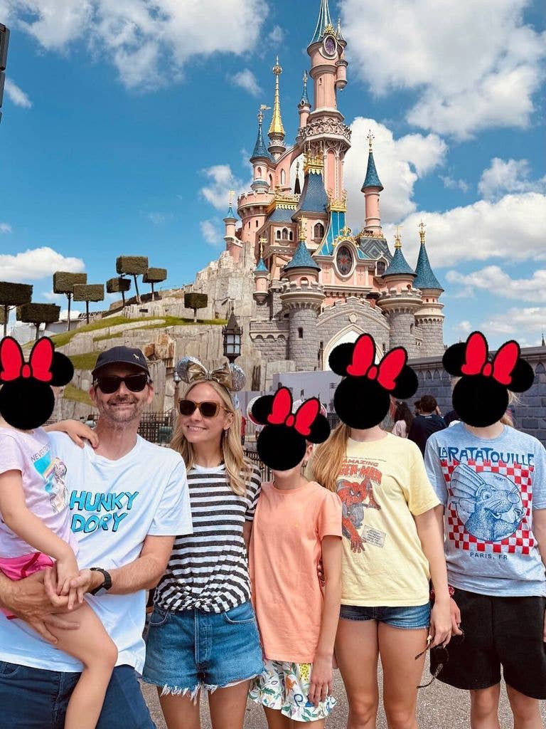 The Tennant family headed off to Disneyland Paris for a holiday