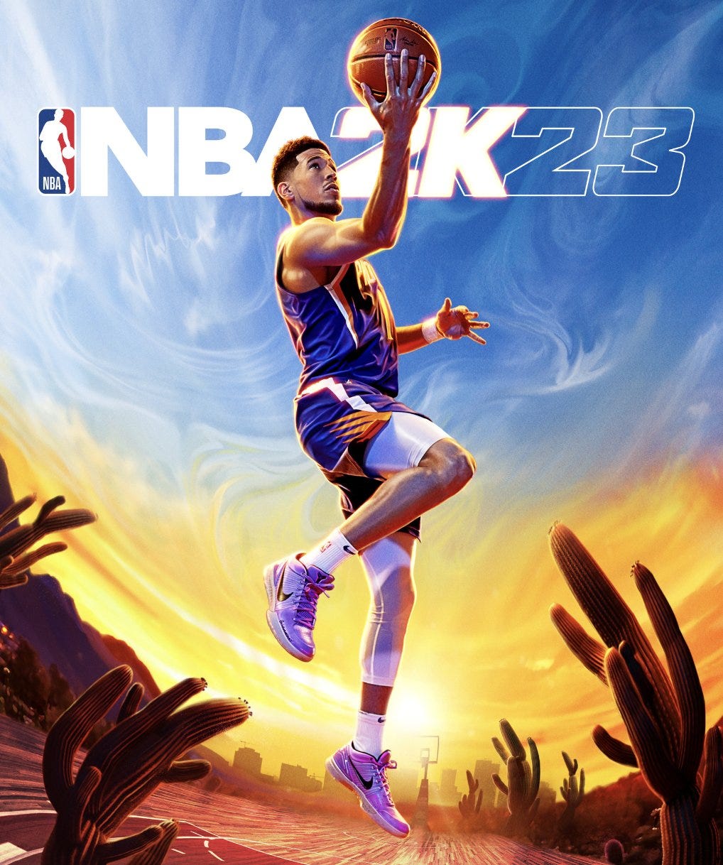 NBA 2K covers through the years