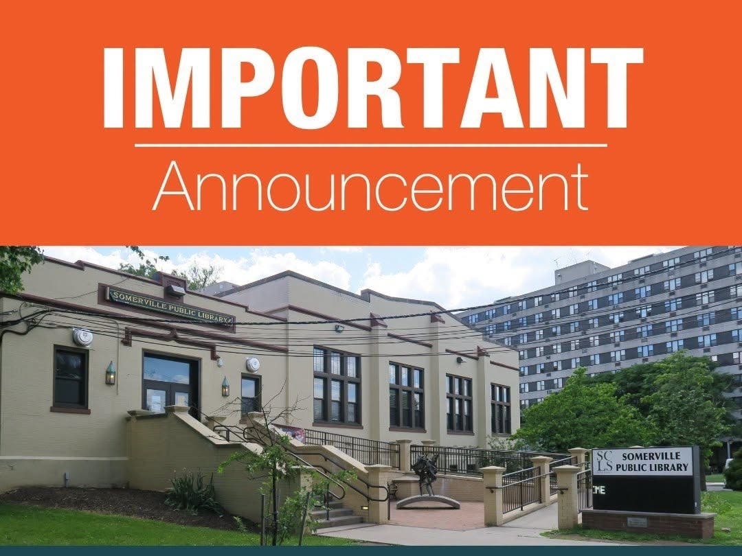 Somerville library branch to close at end of July
