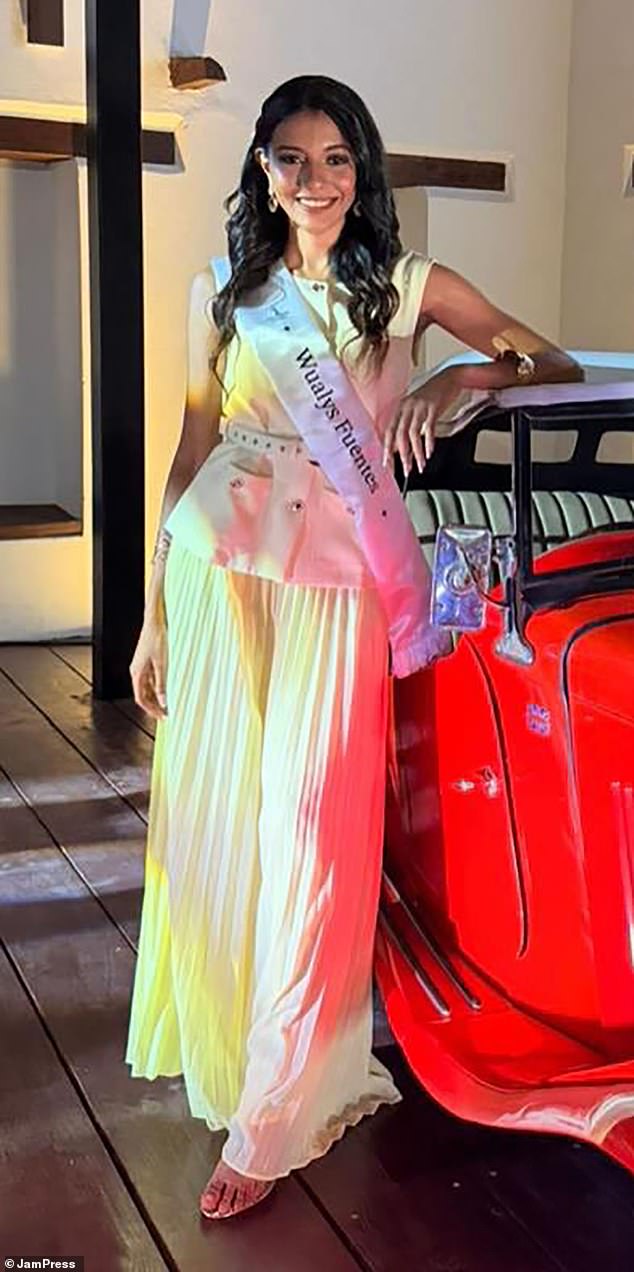 The young model and student recently finished runner-up in the Miss Universe Tegucigalpa 2026 pageant