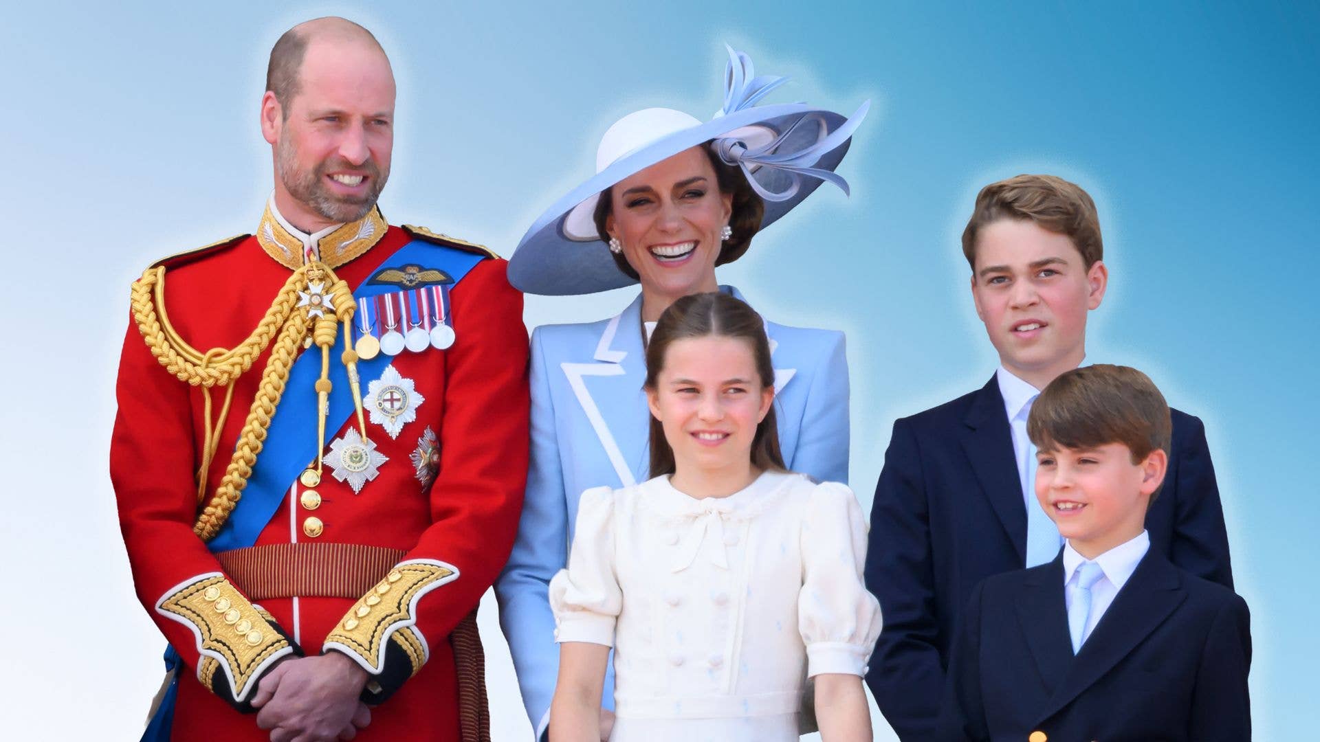 Meet Prince William and Princess Kate's three children: Prince George, Princess Charlotte and Prince Louis