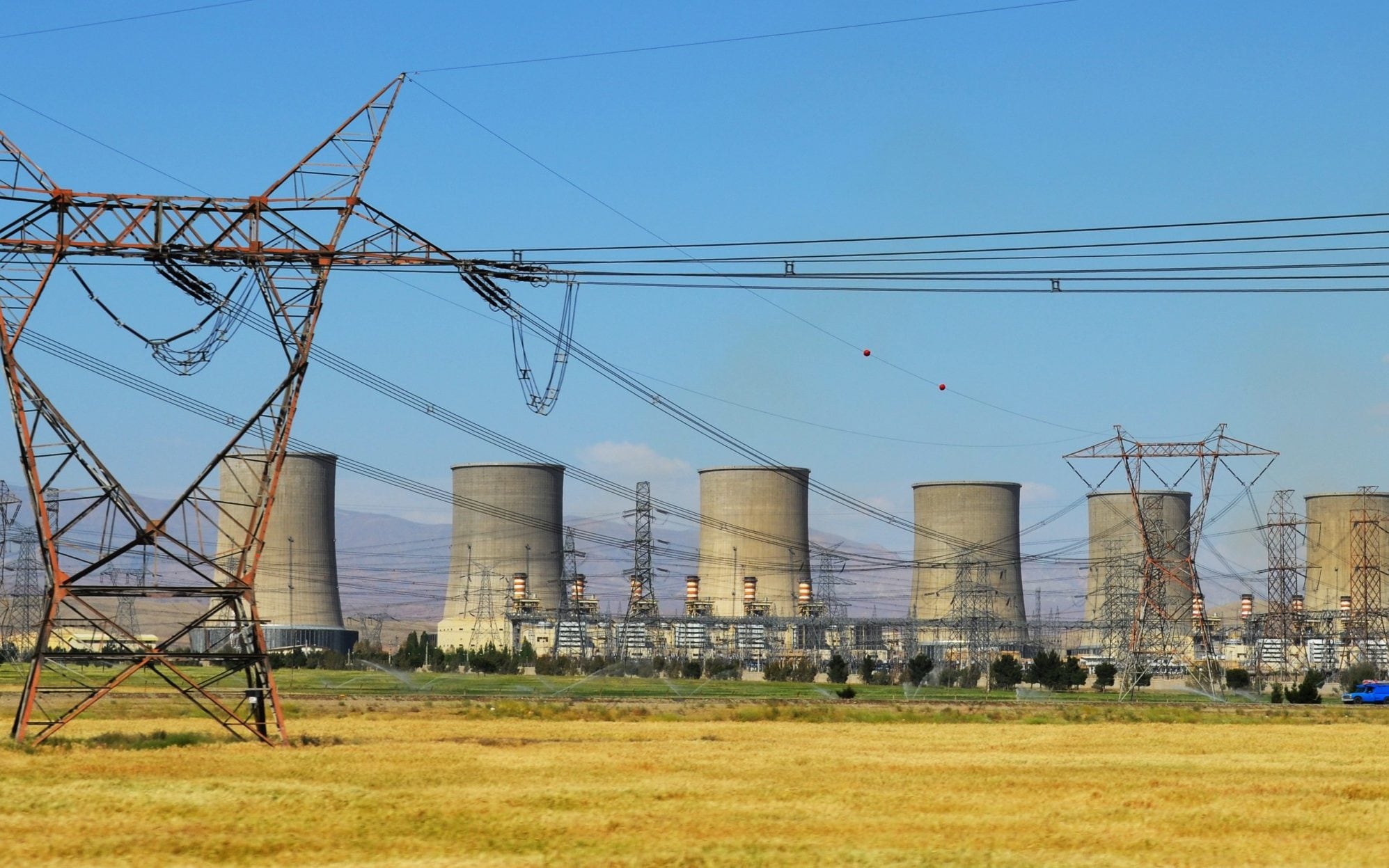 Power plant in Iran