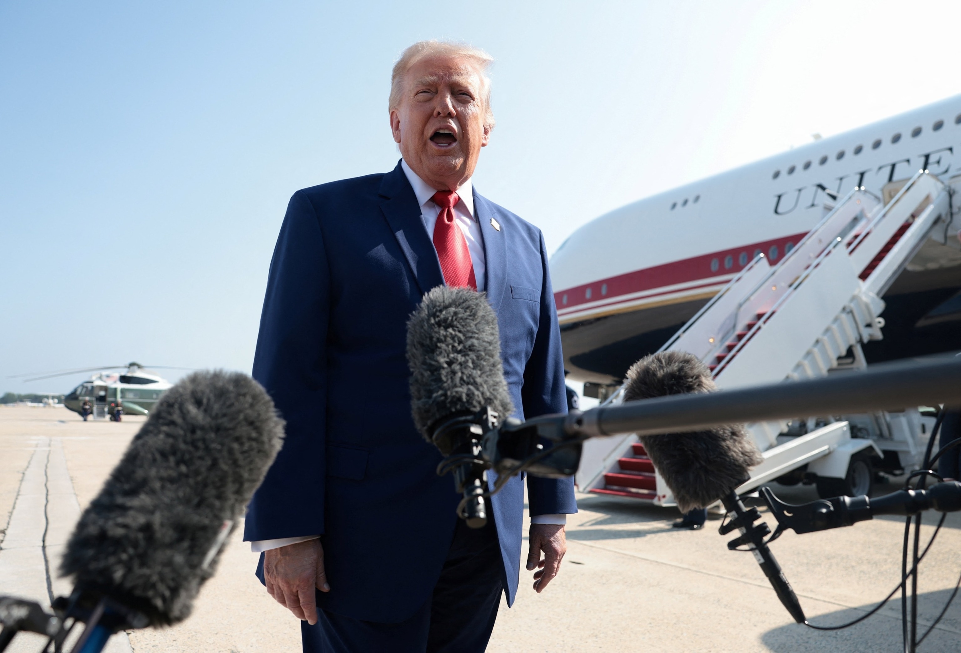 Trump says he will attend dignified transfer of service members Wednesday