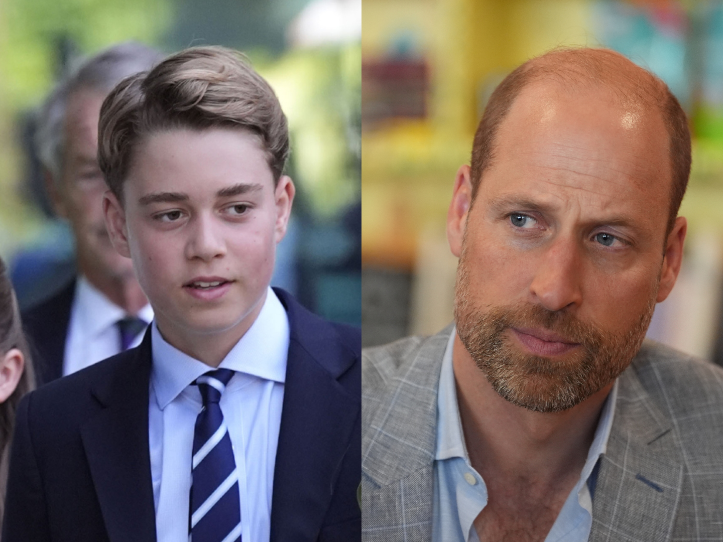 Prince George is the spitting image of dad Prince William in formal 13th birthday photo