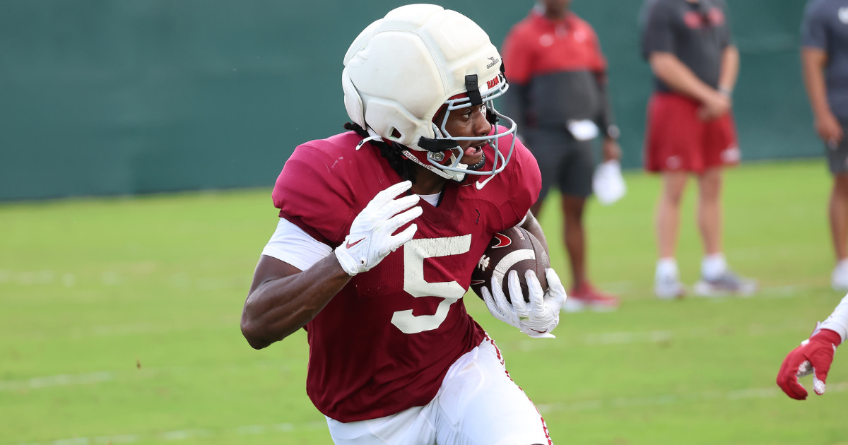 Alabama WR Noah Rogers (UA Athletics)