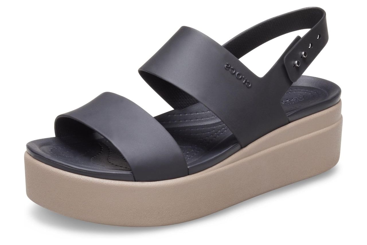 Crocs Women's Brooklyn Low Wedge Sandals