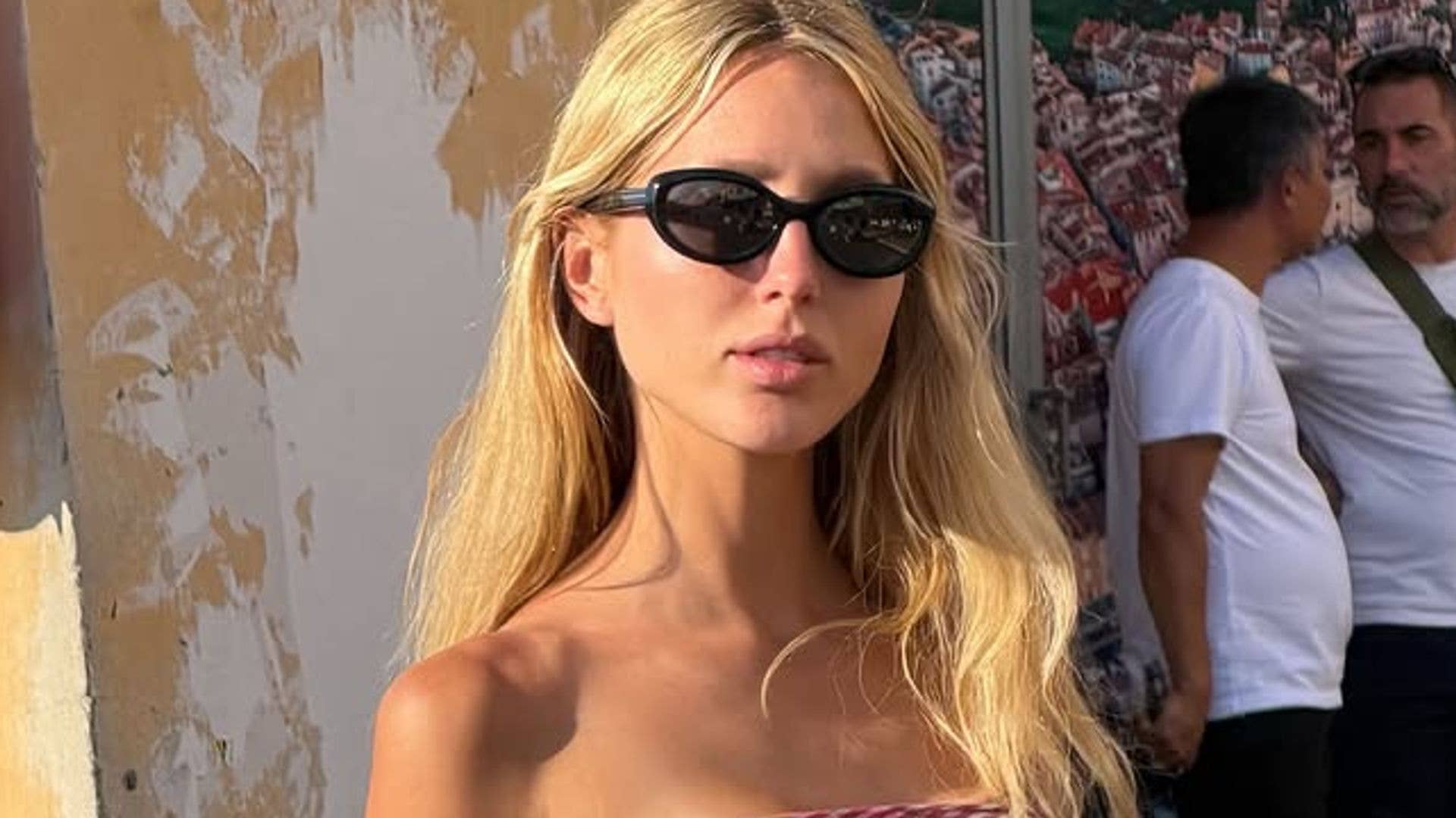 Princess Olympia of Greece on holiday