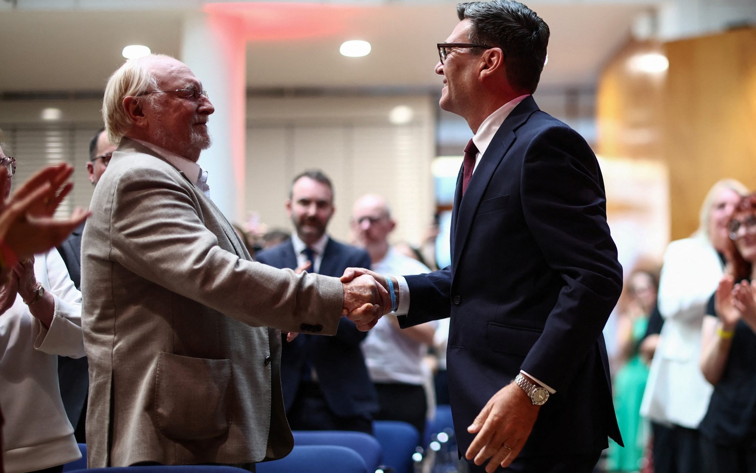 Andy Burnham is a big admirer of former Labour leader Neil Kinnock