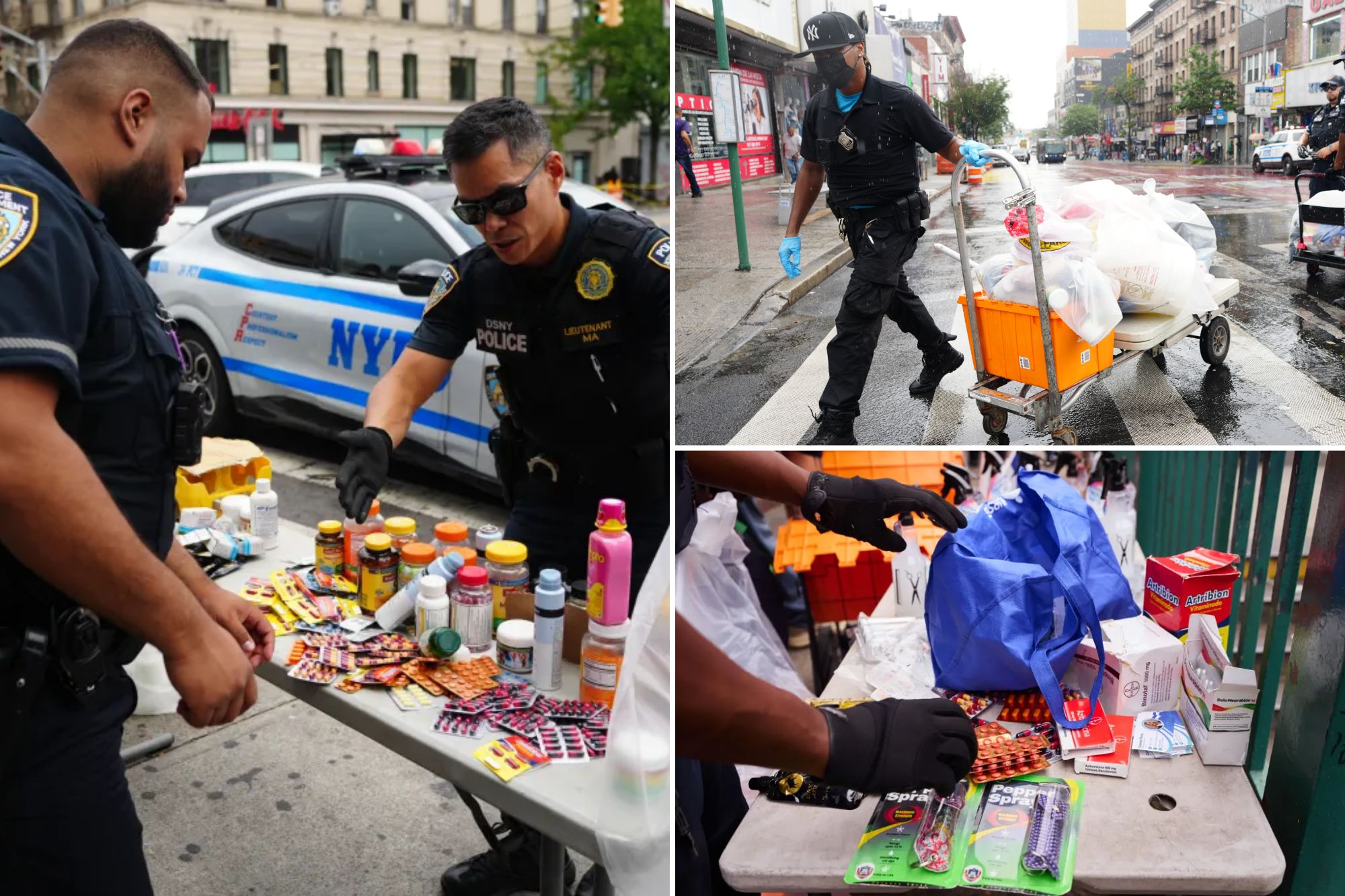 NYPD bust up open-air prescription pill market, sending dealers running with their stashes