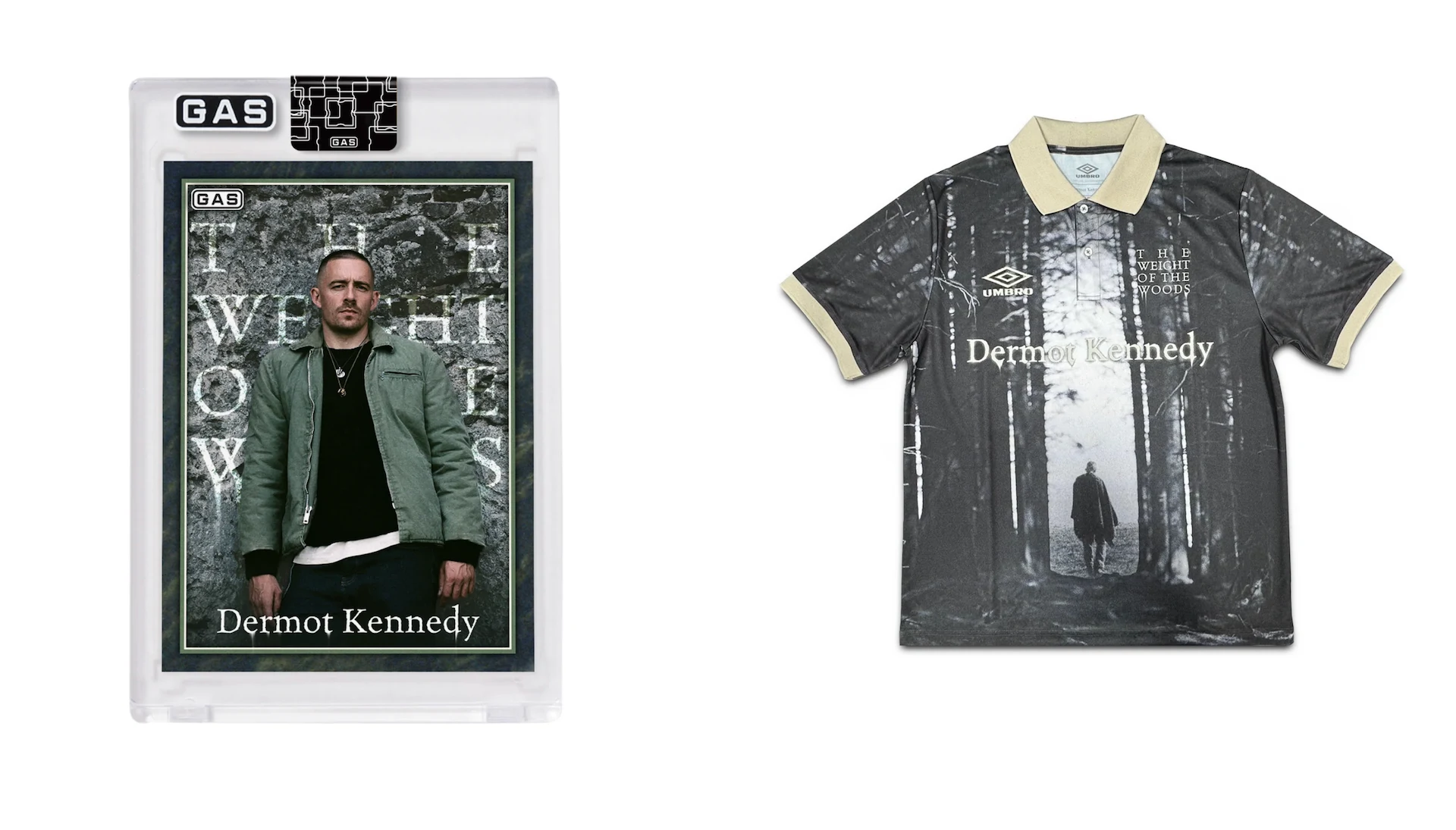 Dermot Kennedy x UMBRO & GAS trading cards: How to buy