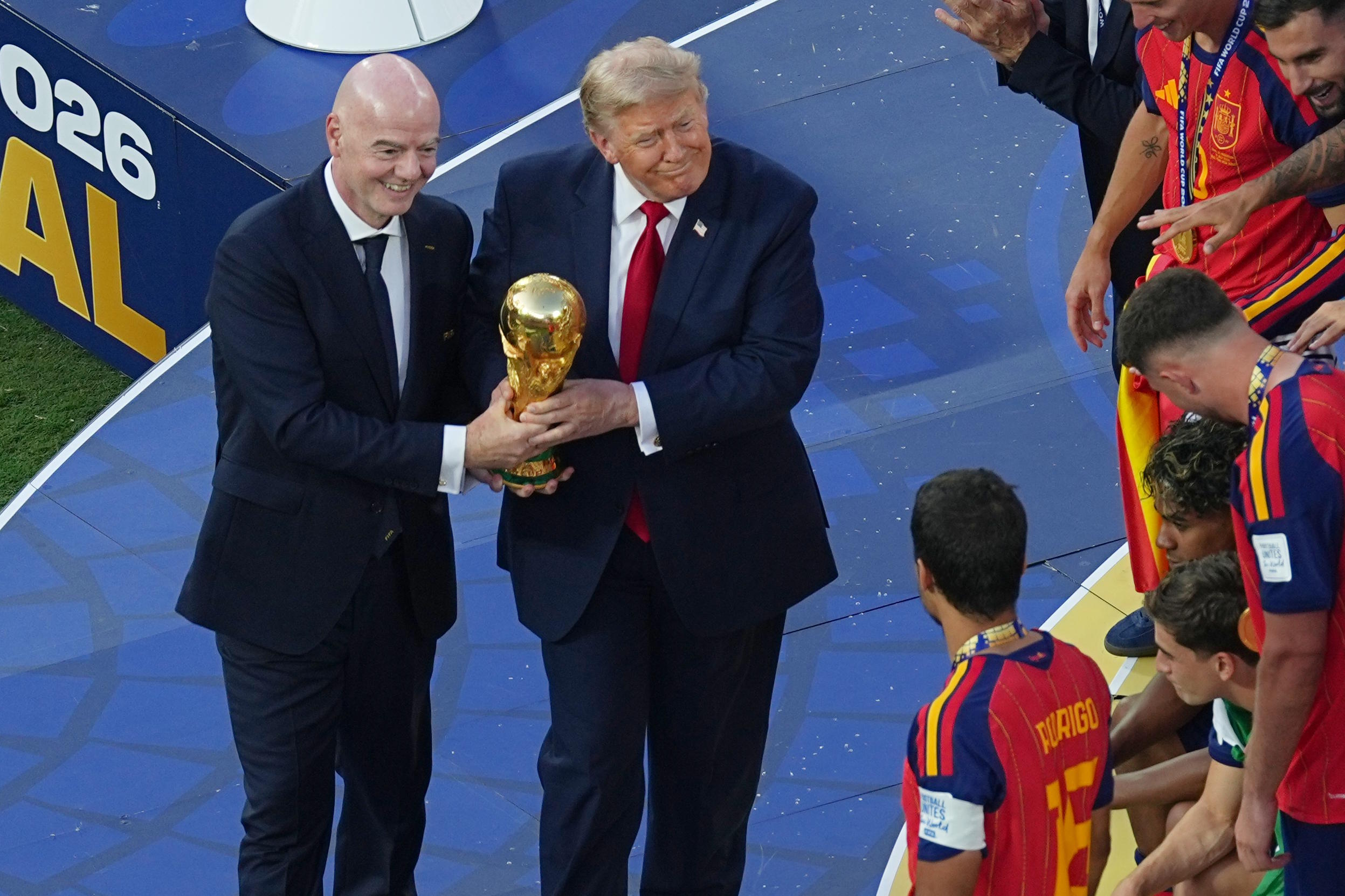 Trump wants Infantino as secretary-general of the UN, according to The New York Post