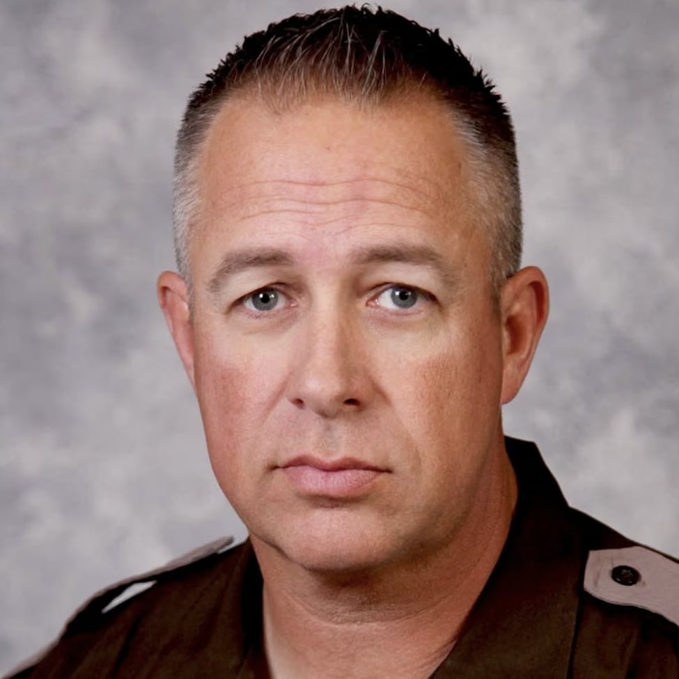Lance Schroyer, who has been married three times, has not responded to questions about the case. / Oklahoma Highway Patrol/Reuters
