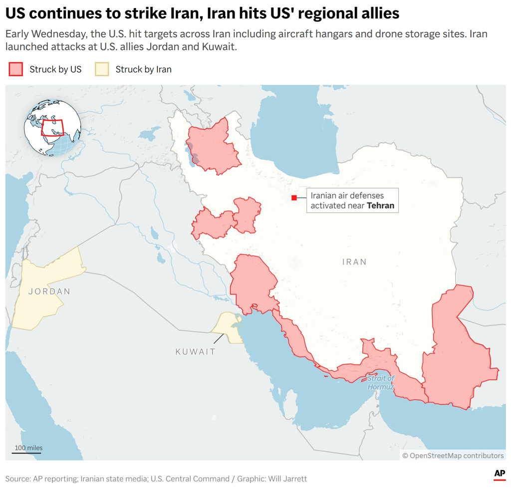 Trump says US will destroy a bridge or power plant for each Iranian attack in the Strait of Hormuz