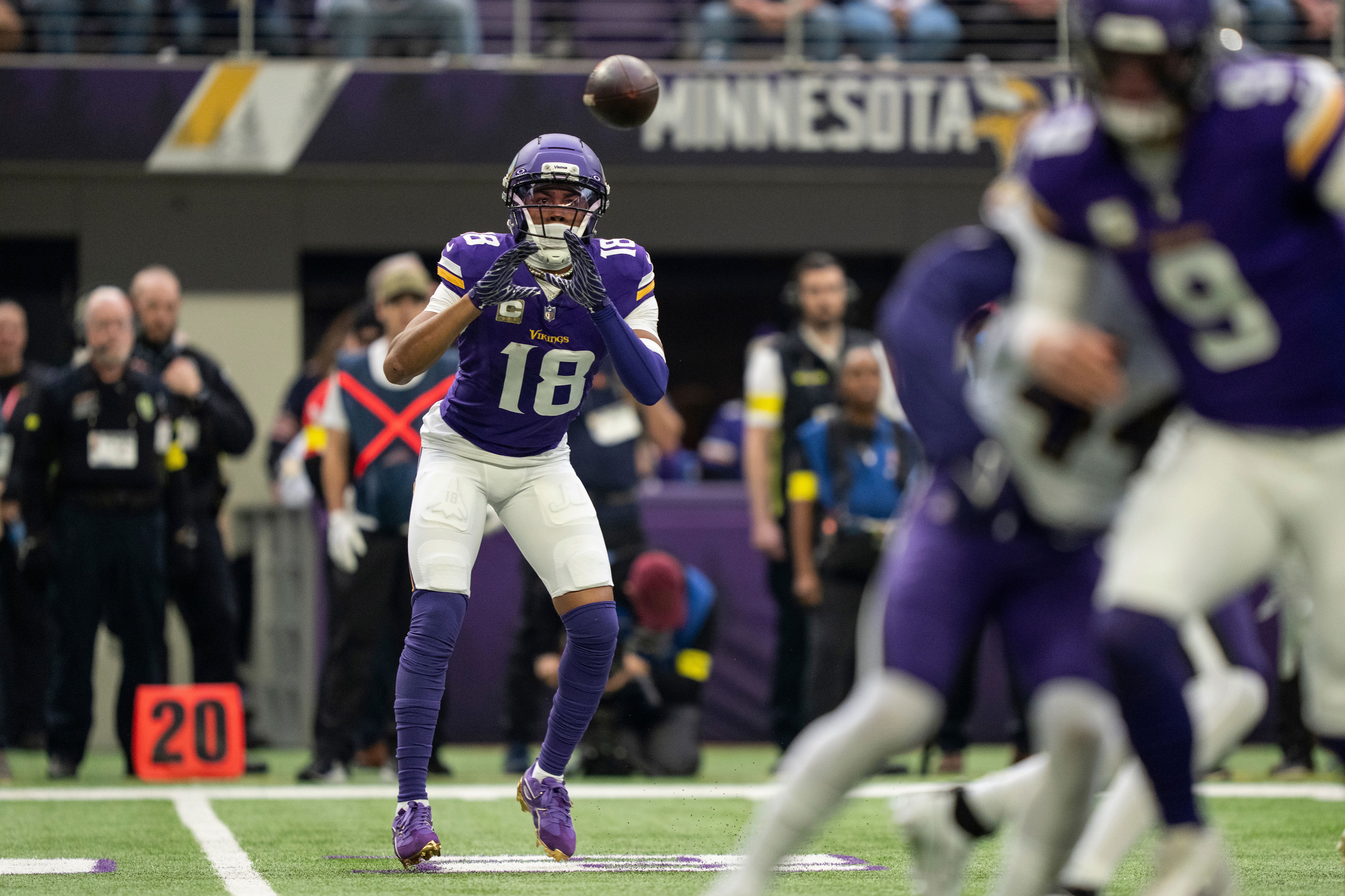 Minnesota Vikings reacts survey: How big a season for WR1?