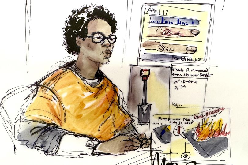 Court sketches depict most disturbing evidence yet in teen murder case against D4vd