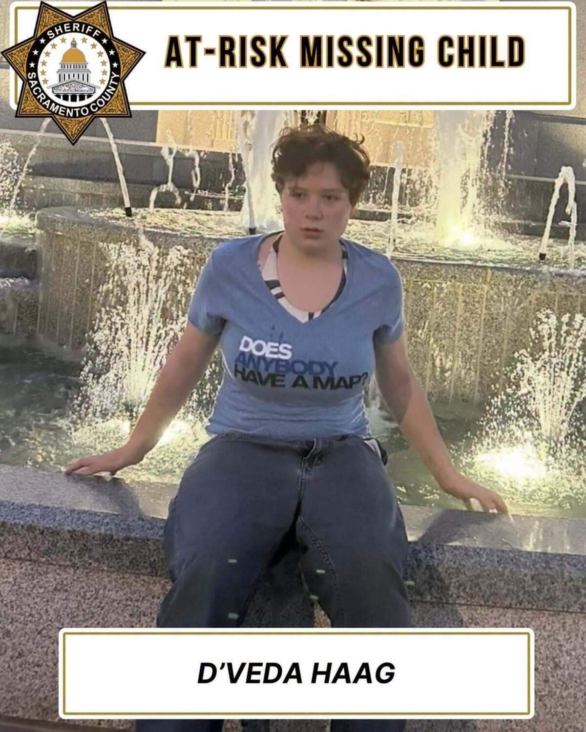 At-risk 13-year-old missing in Sacramento County, deputies seek public's help