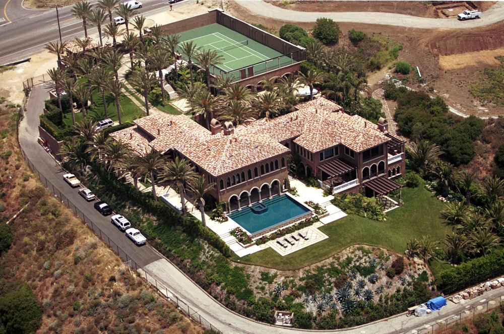 390747 03: (FILE PHOTO) The home of Cher is seen from the air June 18, 2001 in Malibu, CA. Cher has put her ocean side mansion on the market it was announced August 12, 2201, for the asking price of 25 million dollars. (Photo by Jason Kirk/Getty Images)