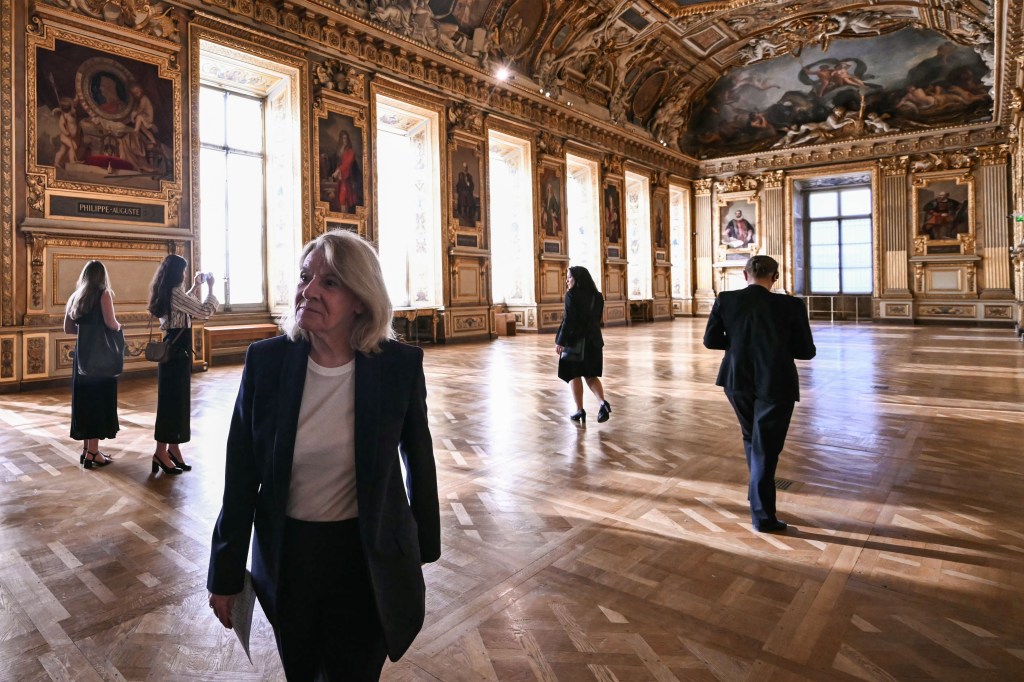 Reopening of the Apollo Gallery in the Louvre in Paris after heist, France - 22 Jul 2026