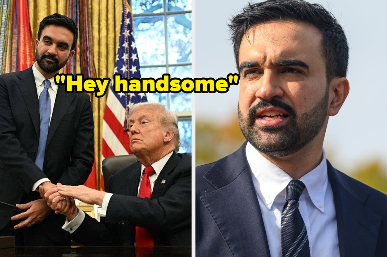 Zohran Mamdani hilarious 2-word response to Donald Trump calling him handsome