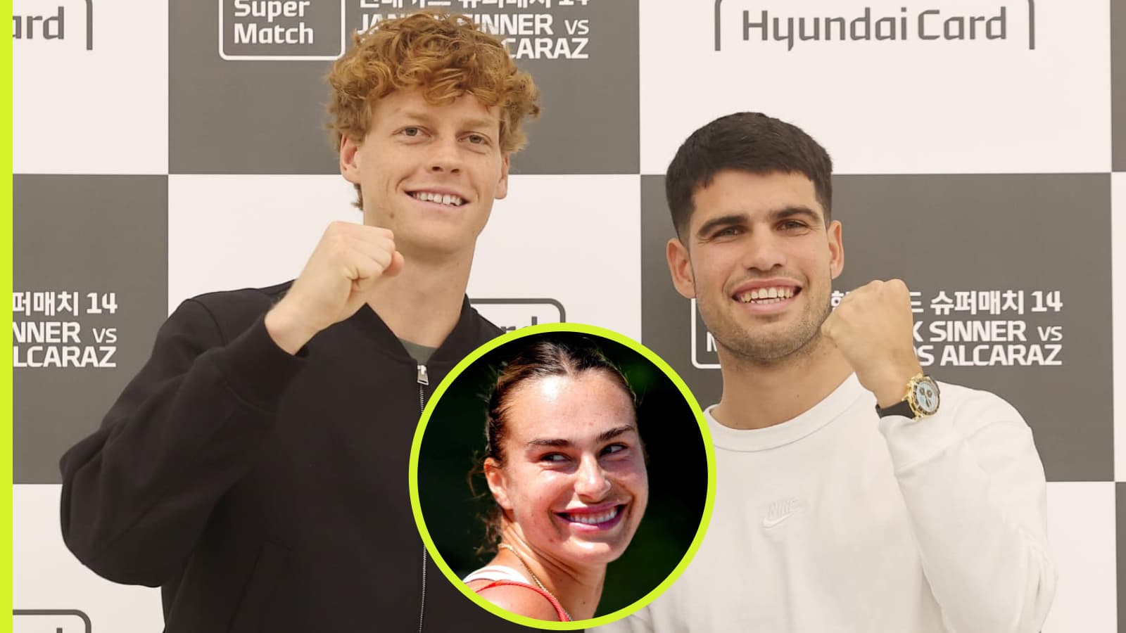 Jannik Sinner or Carlos Alcaraz? Aryna Sabalenka explains why she ‘prefers’ one of the duo